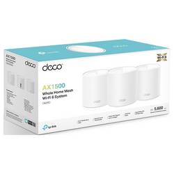 TP-LINK Deco X1500 V1 balení po 3 ks smíšená síť 2.4 GHz, 5 GHz