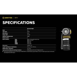 ArmyTek Elf C1 neutralweiß F05003C LED kapesní svítilna napájeno akumulátorem 1000 lm 55 g