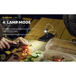 ArmyTek Elf C1 neutralweiß F05003C LED kapesní svítilna napájeno akumulátorem 1000 lm 55 g