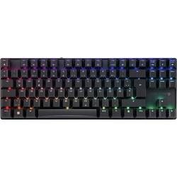 Cherry XTRFY MX 8.2 TKL Wireless RGB Bluetooth®, bezdrátový klávesnice německá, QWERTZ černá RGB osvětlení a podsvícení displeje lze přizpůsobit interiéru