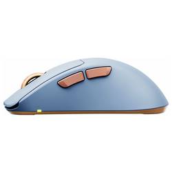 Cherry XTRFY M64 Wireless, Blue optická myš, přenos bezdrátový, 5 tlačítko