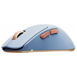 Cherry XTRFY M64 Wireless, Blue optická myš, přenos bezdrátový, 5 tlačítko