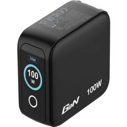 Verbatim 30239 USB nabíječka, GaN, 100 W, QC 3.0, Power Delivery 3.0, černá