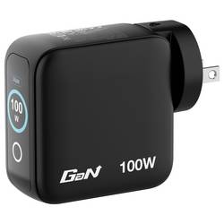 Verbatim 30239 USB nabíječka, GaN, 100 W, QC 3.0, Power Delivery 3.0, černá