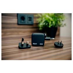Verbatim 30238 USB nabíječka, GaN, USB-C® zástrčka, USB-A zásuvka, 65 W, QC 3.0, Power Delivery 3.0, černá