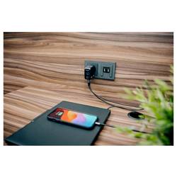 Verbatim 30238 USB nabíječka, GaN, USB-C® zástrčka, USB-A zásuvka, 65 W, QC 3.0, Power Delivery 3.0, černá