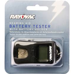 Rayovac Hearing Aid zkoušečka baterií a akumulátorů, typy 1,2 V, 1,55 V, 209476