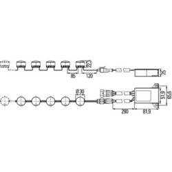 Hella 2PT 010 458-701 světla pro denní svícení LED (Ø x h) 30 mm x 20 mm