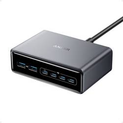 Anker Prime DeskCharger 200W 4C2A nabíjecí adaptér, 200 W, Rychlé nabíjení, černá