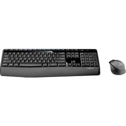 Logitech Wireless Combo MK345 - US-INTL-Layout bezdrátový myš, sada klávesnice a myše, klávesnice anglická, QWERTY černá s číselnou klávesnicí