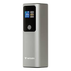 Verbatim Charge ´n´ Go powerbanka Li-Ion, 27000 mAh, QC 3.0, šedá, Indikátor stavu