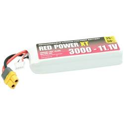 Red Power 15425 akupack Li-Pol (modelářství), 11.1 V, 3000 mAh, články 3, Softcase, XT60