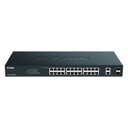 D-Link DGS-1100-26MPV2/E DGS-1100-26MPV2/E síťový switch 24 + 2 porty 56 GBit/s funkce PoE