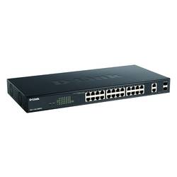 D-Link DGS-1100-26MPV2/E DGS-1100-26MPV2/E síťový switch 24 + 2 porty 56 GBit/s funkce PoE