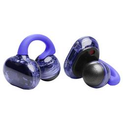 JBL Soundgear Clips TWS otevřená sluchátka Bez kabelu, Bluetooth® modrá Nabíjecí pouzdro, dotykové ovládání, voděodolná