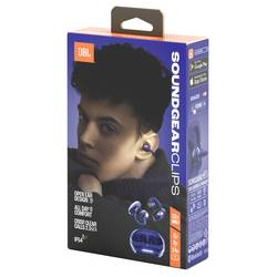 JBL Soundgear Clips TWS otevřená sluchátka Bez kabelu, Bluetooth® modrá Nabíjecí pouzdro, dotykové ovládání, voděodolná