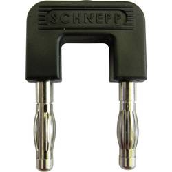 Schnepp 19/4sw zkratovací můstek černá Ø pin: 4 mm Rozestup hrotů: 19 mm 1 ks Piece