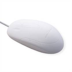 Sealshield SEAL SHIELD Scroll Wheel Mouse white SSW optická myš, přenos USB, 5 tlačítko, 800 dpi, bílá