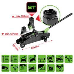 KS Tools Hydraulický zvedák auta 2 t