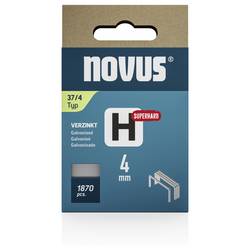 Novus Tools 042-0783 svorky z jemného drátu Typ 37 1870 ks Rozměry (d x š) 4 mm x 10.6 mm