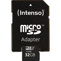 Intenso Premium paměťová karta microSDHC 32 GB Class 10, UHS-I vč. SD adaptéru
