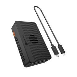 ICY BOX IB-RD2818DK-40G Pouzdro pro SSD M.2 USB-C®, Thunderbolt 3 M.2 NVMe PCIe 4.0 x4 61203