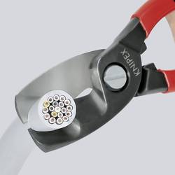 Knipex 95 11 200 kabelové nůžky hliníkový a měděný kabel, jedno- a vícežilový, 20 mm, 70 mm², 2