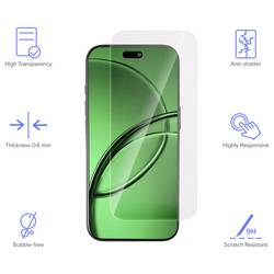 Renkforce iPhone 18 Pro ochranné sklo na displej smartphonu Apple IPhone 18 pro 1 ks Chránící proti otiskům prstů, odolné vůči poškrábání RF-7576214