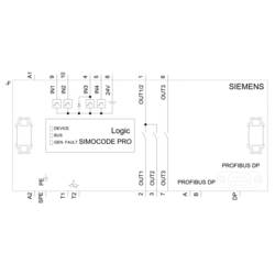 Siemens 3UF70101AU000 3UF7010-1AU00-0 řízení motoru