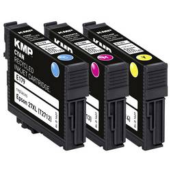 KMP Ink náhradní Epson 27XL, T2715, T2712, T2713, T2714 kompatibilní kombinované balení azurová, purppurová, žlutá E179V 1627,4005