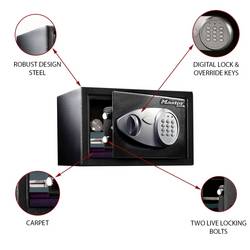 Master Lock P40024 X055ML trezor na heslo, na klíč