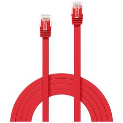 LINDY 47513 RJ45 síťové kabely, propojovací kabely CAT 6 U/UTP 3.00 m červená 1 ks