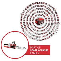 Einhell GP-LC 36/35 Li akumulátor řetězová pila + 2. akumulátor, vč. nabíječky délka čepele 350 mm
