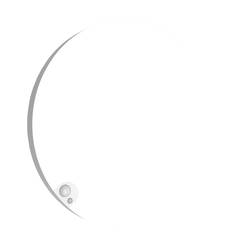 Heitronic VO-501423 ALLROUNDER LED stropní svítidlo, LED nástěnné světlo LED pevně vestavěné LED 20 W bílá
