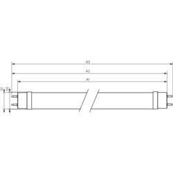 Philips LED LED trubice Energetická třída (EEK2021): C (A - G) G13 zářivkový tvar T8 KVG, VVG 23 W neutrální bílá (Ø x d) 28 mm x 1500 mm 10 ks