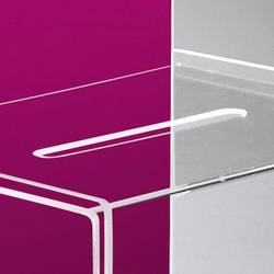 Sigel box pro promoakce s vhazovacím výřezem VA150 transparentní (š x v x h) 22.5 x 31 x 17 cm 1 ks