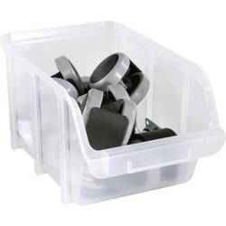 raaco 130103 skladový box stohovatelné (š x v x h) 145.0 x 127.0 x 240.0 mm transparentní 1 ks