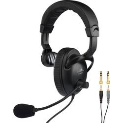 headset vokální mikrofon Monacor BH-009 Druh přenosu:kabelový vč. ochrany proti větru