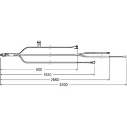 Osram Automotive připojovací kabel 12 V WIRE HARNESS AX 2LS LEDDL ACC 102