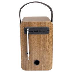 Albrecht DR 710 27710 Akumulátorové rádio, DAB+, DAB, FM, Bluetooth, dřevo