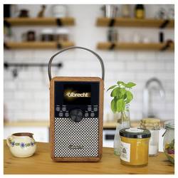 Albrecht DR 710 27710 Akumulátorové rádio, DAB+, DAB, FM, Bluetooth, dřevo