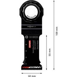 Bosch Accessories 2608902070 2608902070 Karbidy Multifunkční pilový list 32 mm 1 ks