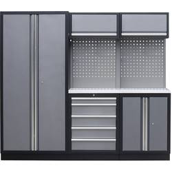 Kunzer WESS1 Dílenský modul (š x v x h) 2275 x 2000 x 458 mm černá, šedá