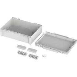 Bopla B 273612 PC-V0-7035 Bocube Gehäuse 96017665 Venkovní kryt 284 x 364 x 120 Polykarbonát V0 šedobílá (RAL 7035) 1 ks