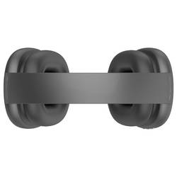 Denver BTH-252MK2 Headset uzavřená (Over Ear) Bluetooth®, Bez kabelu, kabelová stereo černá headset, regulace hlasitosti, Dálkový ovladač, Indikátor nabití