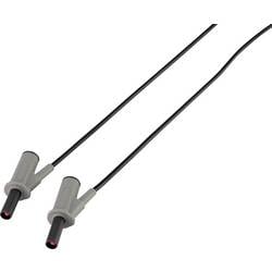 VOLTCRAFT MSB-501 sada měřicích kabelů lamelová zástrčka 4 mm lamelová zástrčka 4 mm 0.50 m 12 ks