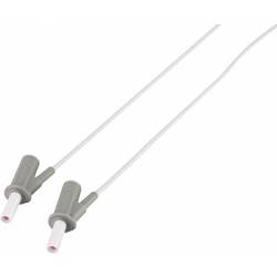 VOLTCRAFT MSB-501 sada měřicích kabelů lamelová zástrčka 4 mm lamelová zástrčka 4 mm 0.50 m 12 ks
