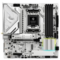 ASRock B850M Steel Legend Základní deska Socket (PC) AMD AM5 Tvarový faktor Micro-ATX Čipová sada základní desky AMD® B850
