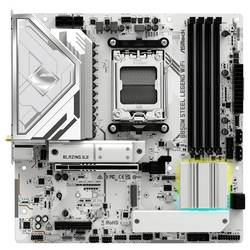 ASRock B850M Steel Legend Základní deska Socket (PC) AMD AM5 Tvarový faktor Micro-ATX Čipová sada základní desky AMD® B850