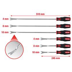 KS Tools 140.2370 Sada pájecích klipů, 6 ks